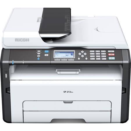 Multifunkčná tlačiareň Ricoh s kopírovaním a skenovaním.