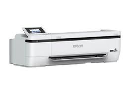 Moderná tlačiareň Epson s dotykovým displejom a veľkým zásobníkom papiera.