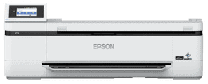 Moderná Epson tlačiareň s náplňami a tonermi pre tlačiarne.