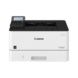 Canon multifunkčná tlačiareň s farebným displejom a zásobníkom papiera.