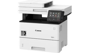 Multifunkčná tlačiareň Canon s dotykovým displejom a skenerom.