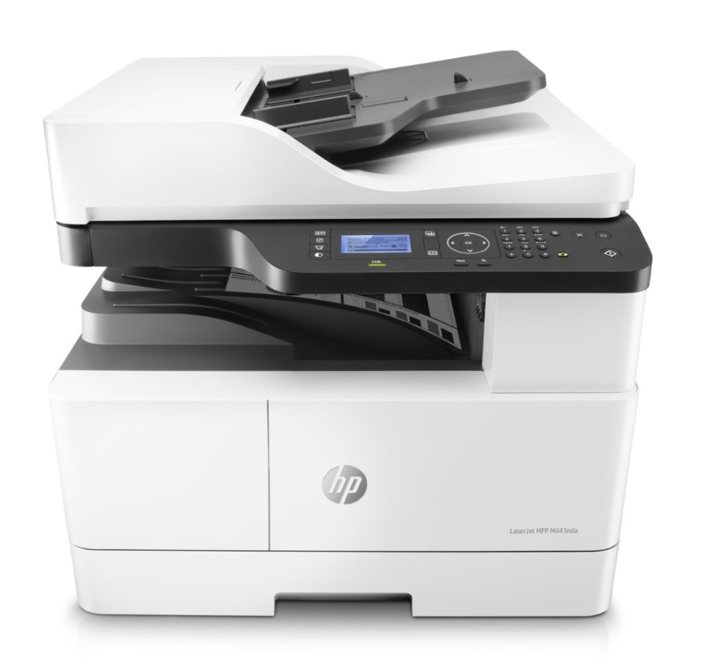 Tlačiareň HP LaserJet MFP M426fdw pre kancelárie a domácnosti.