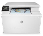 Tlačiareň HP LaserJet Pro MFP M128fn na kancelárske použitie.