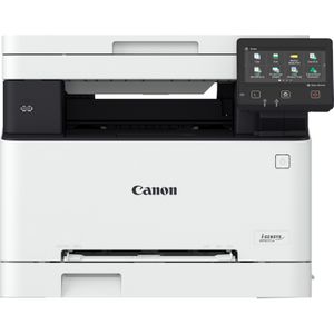 Moderná tlačiareň Canon s dotykovým displejom a multifunkčnými funkciami.