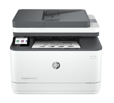 Tlačiareň HP LaserJet Pro MFP M130fw s dotykovým displejom.