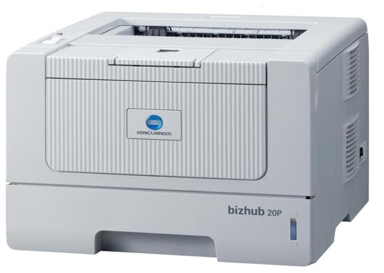 Tlačiareň Konica Minolta bizhub 20P pre kancelárie a firmy.