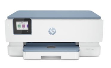 Moderná tlačiareň HP s dotykovým displejom a multifunkčnými funkciami.