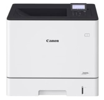 Canon tlačiareň s digitálnym ovládaním a moderným dizajnom.