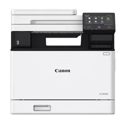Moderná tlačiareň Canon s dotykovým displejom a multifunkčnými funkciami.