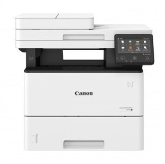 Moderná tlačiareň Canon s dotykovým displejom a viacúčelovým použitím.