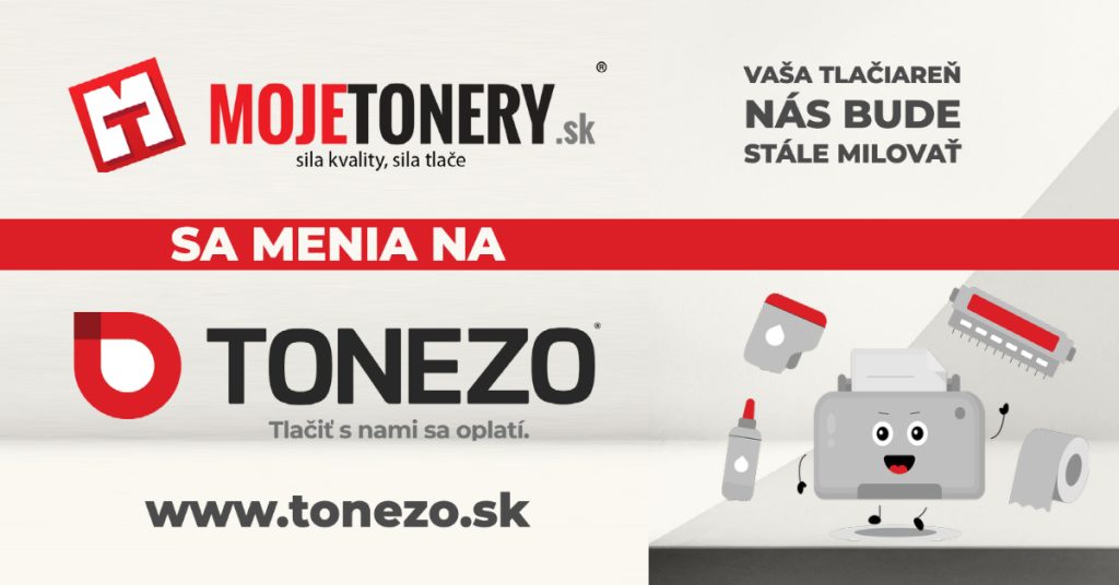 Náplne do tlačiarní a tonerové kazety od Tonezo.sk.