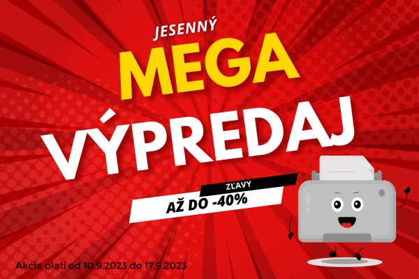 Akcia na toner a náplne do tlačiarní s zľavami až do 40%.