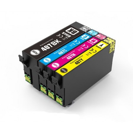 Kompatibilný toner Epson 407 pre tlačiarne, vysoká kvalita a spoľahlivosť.