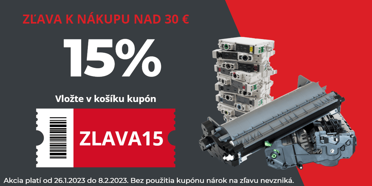 15% skvelá zľava na nákup