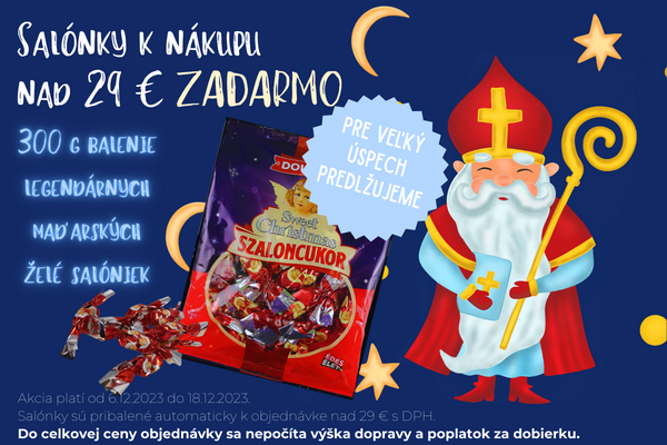 Zľava 12% na nákup a salónky zadarmo