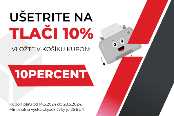 10% zľava s extra darčekom zadarmo