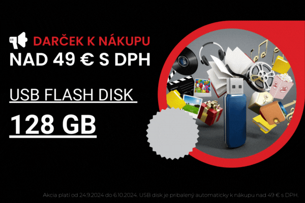 10% zľava s USB kľúčom zadarmo