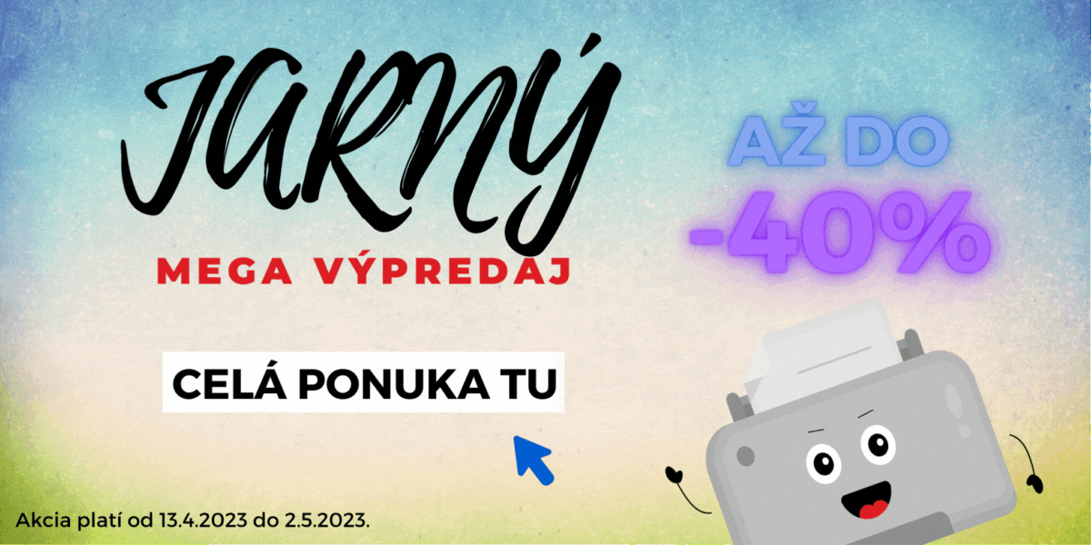 Jarný výpredaj až do -40%