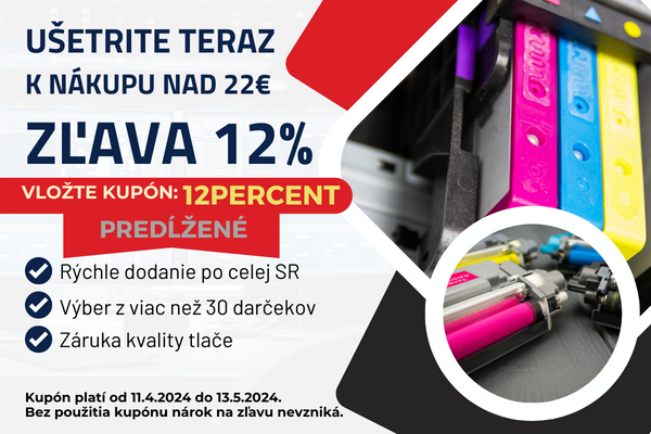 12% zľavu s dopravou za cenu parcelshopu