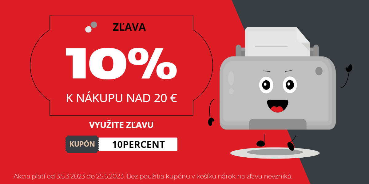 Využite zľavu 10% na nákup